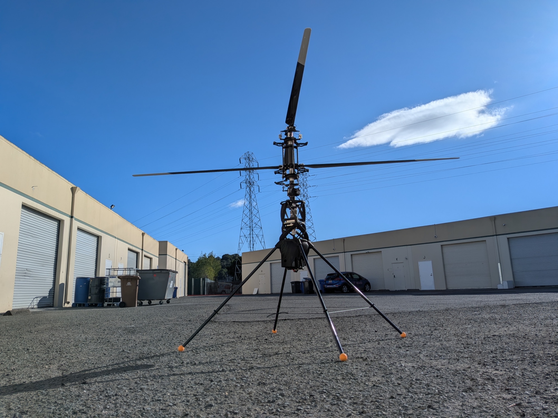 Tinkerbell coaxial helicopter